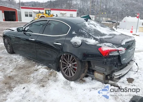 2021 Maserati Ghibli S Q4 из США, поврежденный, VIN ZAM57YTAXM1371263